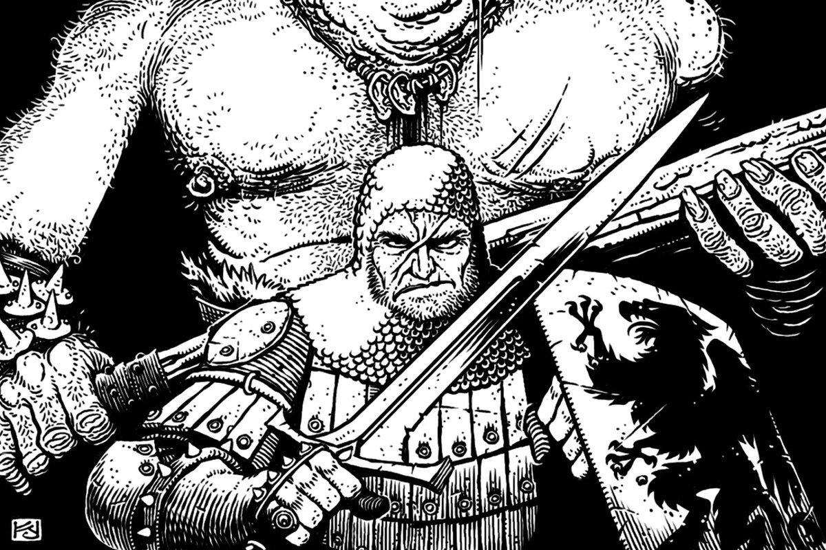 Brigand Leader for @dungeoneersguildgames 
-
#art #dungeonsanddragons #dnd