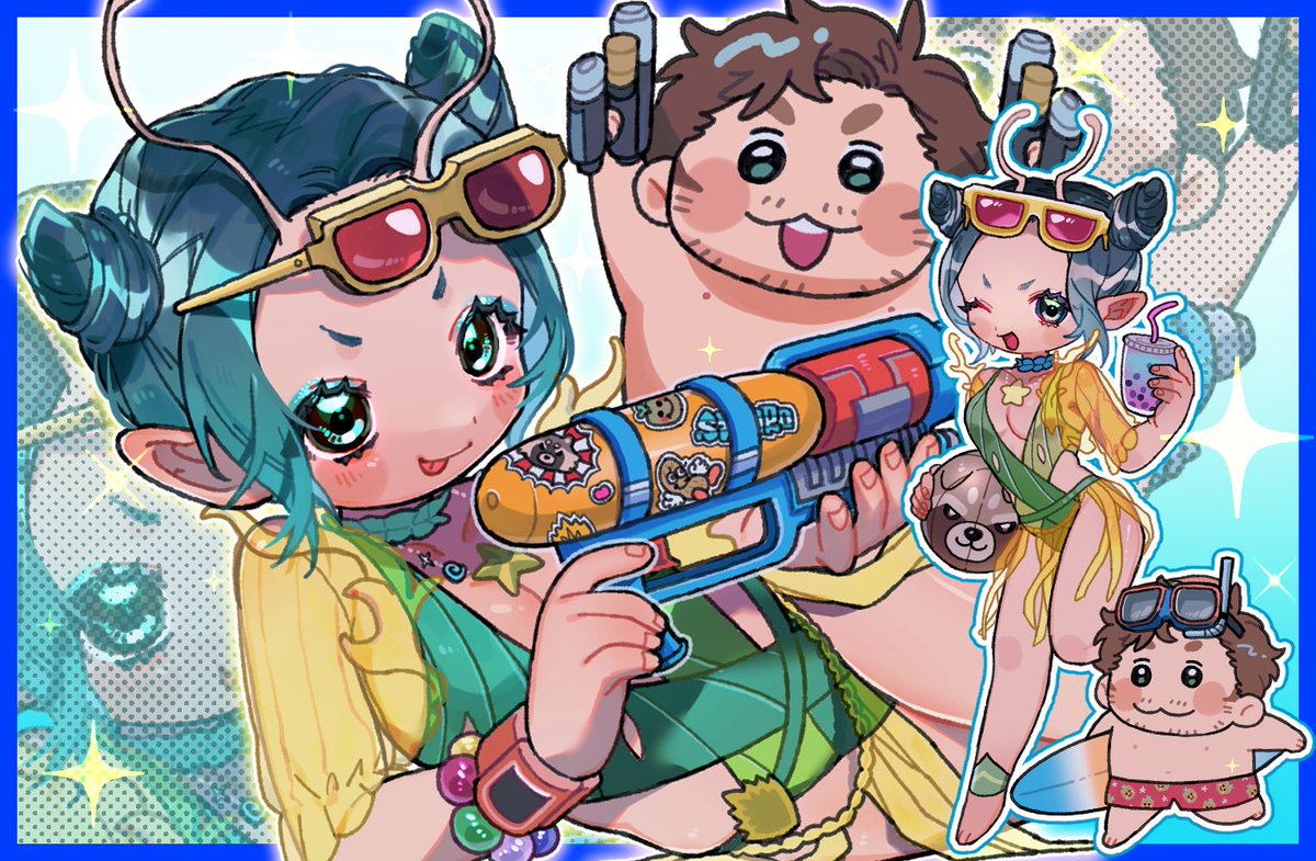 #marvelrivals
cuuuute♡♡♡♡☀️💙🏖️✨