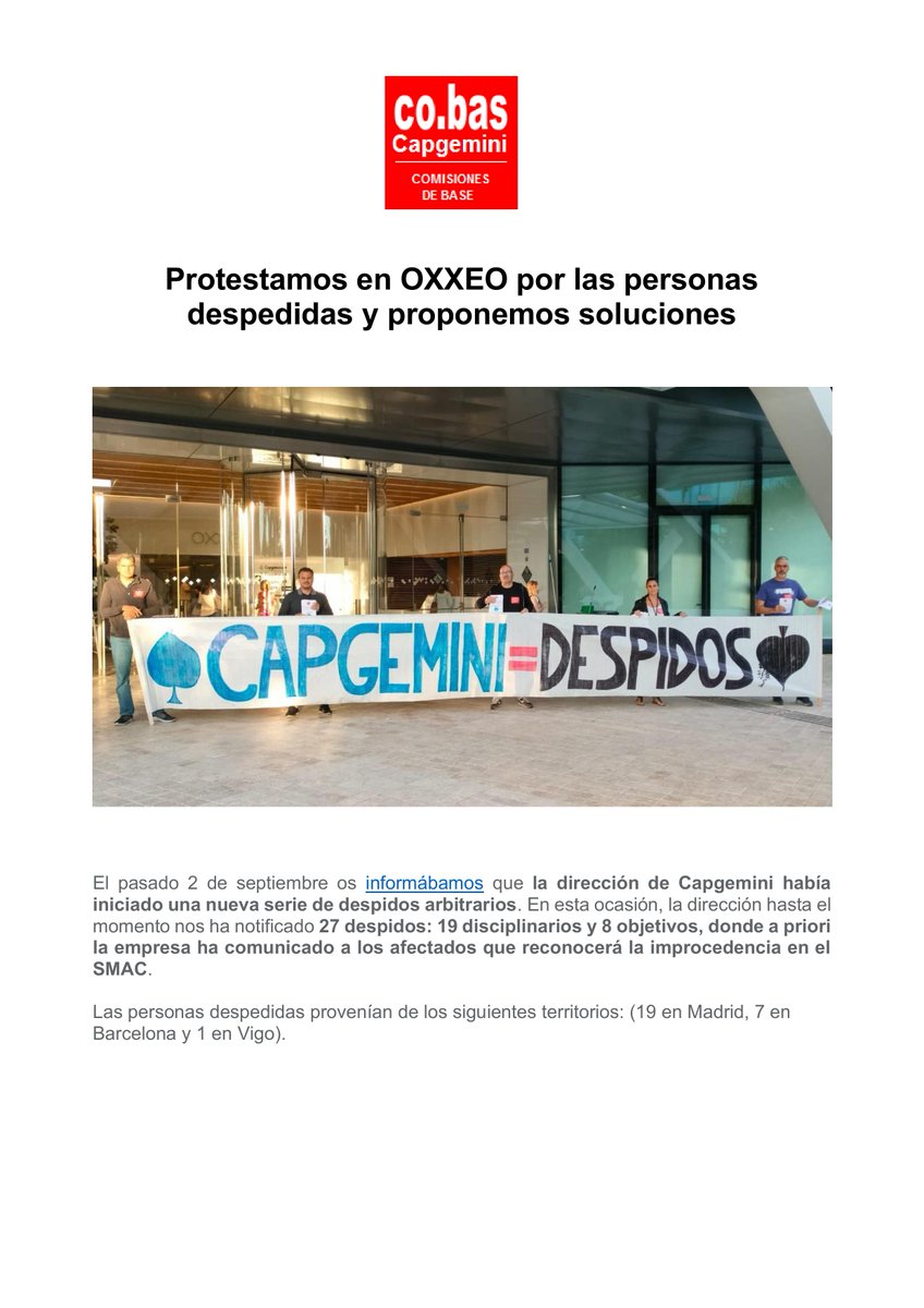 Sección Sindical Co.bas Capgemini tweet media