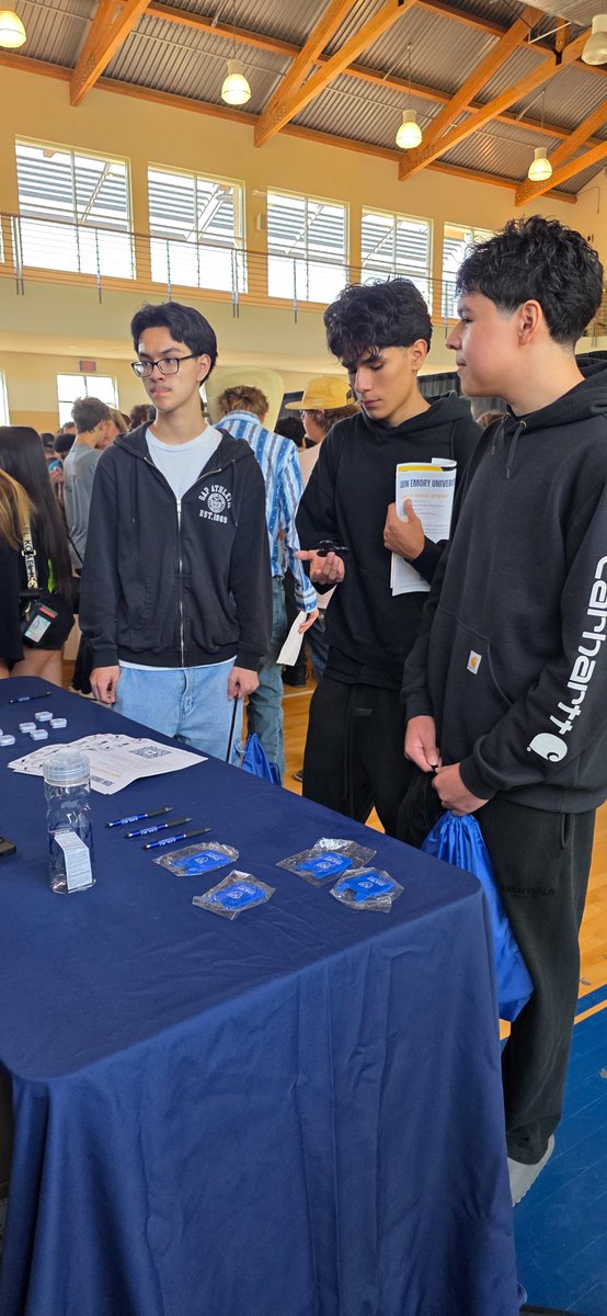 WHS CTAE &amp; JROTC attended the Skilled Trade Fair at GA Highlands to learn more about opportunities in our area for skilled trades! #WHSCTAE #CTAEDelivers #1Woodstock