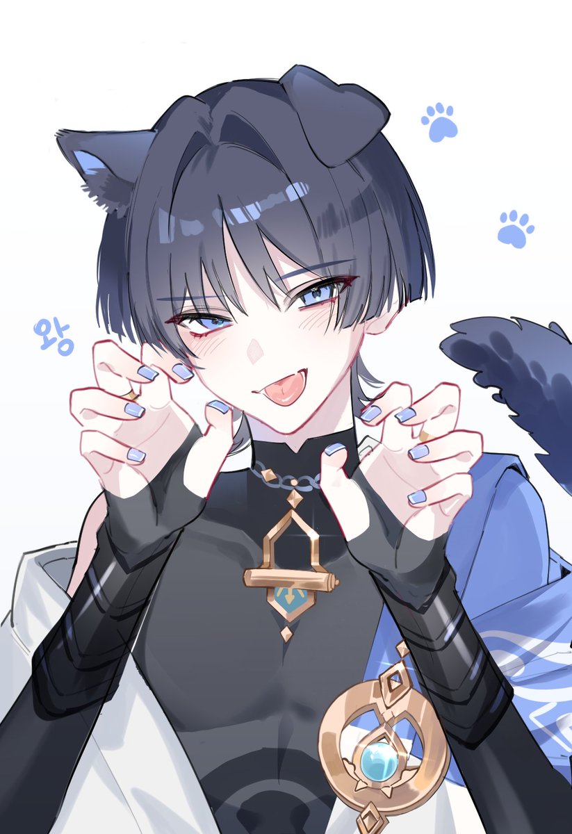 #GenshinImpact #scaramouche #Wanderer 
#스카라무슈 #방랑자
돗치가스키? 💜💙