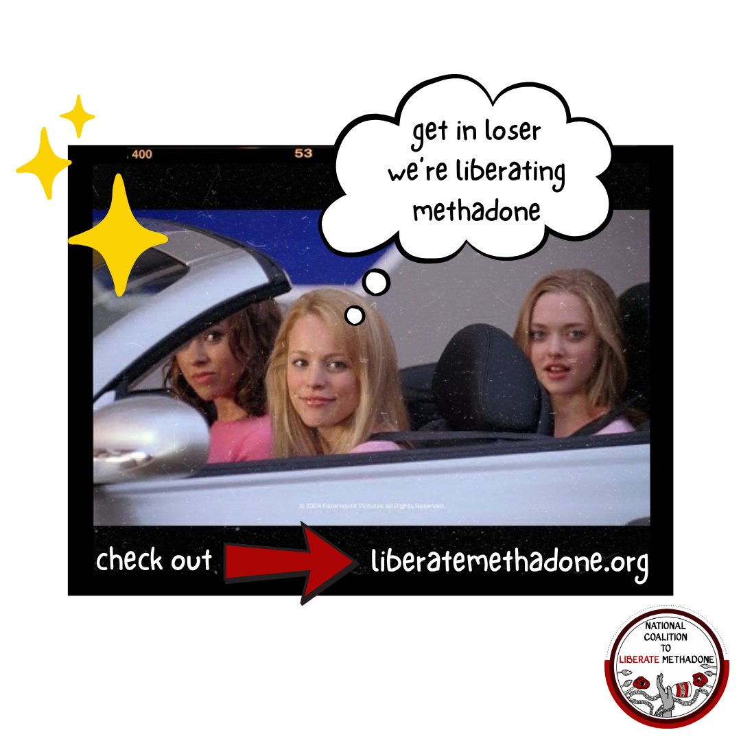 MethadoneLib's tweet image. We&apos;re building a movement to liberate methadone &amp;amp; dismantle cruelty culture.
➡️ liberatemethadone.org/meetings
Our next coalition meeting is  ✨TODAY✨ at 2:00 PM (est)
#LiberateMethadone #CancelCrueltyCulture