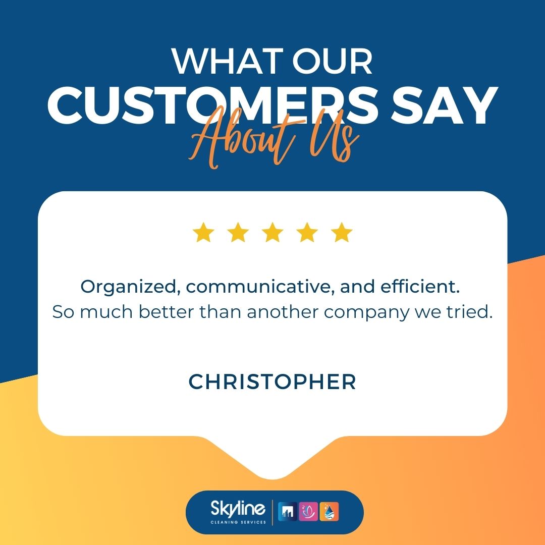 skylineclean's tweet image. A few words can say it all 🌟 Thank you for trusting Skyline — your support means the world to us! 💙👏

#Grateful #CustomerReview #CleanWithCare
