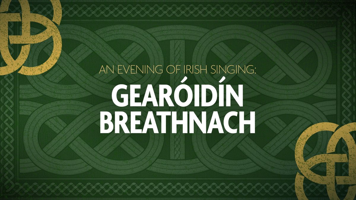 From Donegal to Notre Dame, experience the rarely heard art of sean-nós, or “old style” Irish singing. 🇮🇪

Gearóidín Breathnach shares a night of song and storytelling that transcends language this Friday (Sept. 12). ✨

Reserve free tickets on our site: ow.ly/nNUI50WOkUR