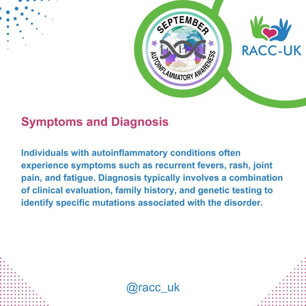 Rare Autoinflammatory Conditions Community - UK®️ tweet media