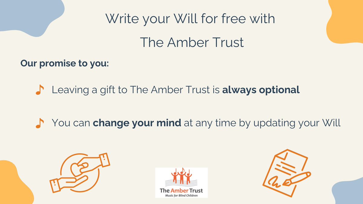 theambertrust's tweet photo. Our promise:
We value every single gift
Your gift will be used where it has the most impact
Your privacy will be handled sensitively
You can choose your contact options and write your Will anonymously
You can change your mind at any time
https://t.co/EWnBBHqmqd 
#RememberACharity https://t.co/ze3JXu3wL8