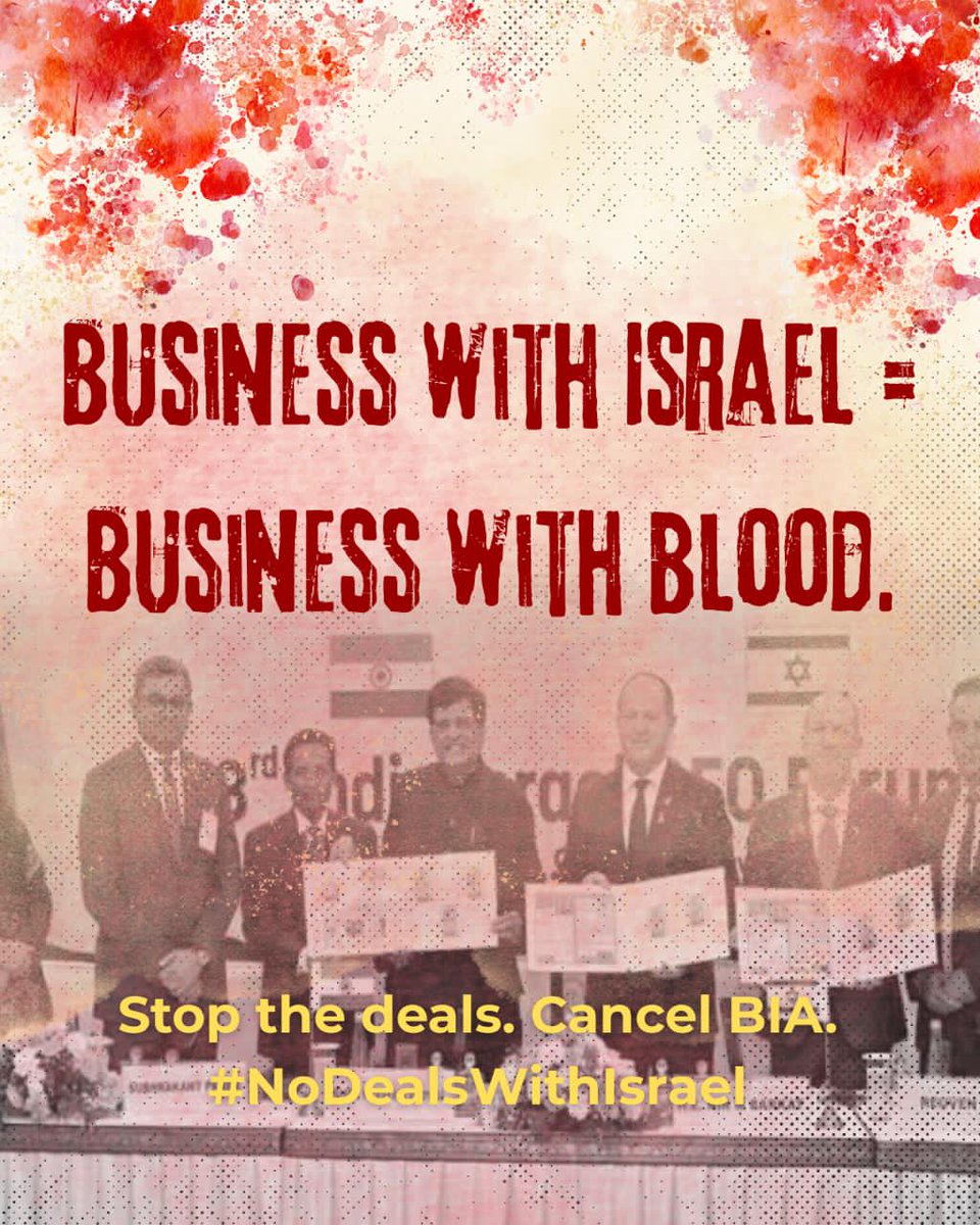 A true visionary partnership would be with those who value life, justice and peace-not those accused of genocide.
#NoDealsWithIsrael
