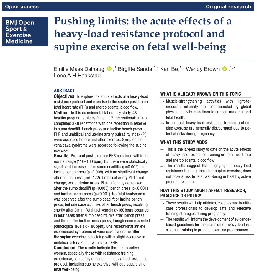 This study indicates that highly active women, especially those with resistance training experience, can safely engage in heavy-load resistance protocols, including supine exercise, without jeopardising fetal well-being.