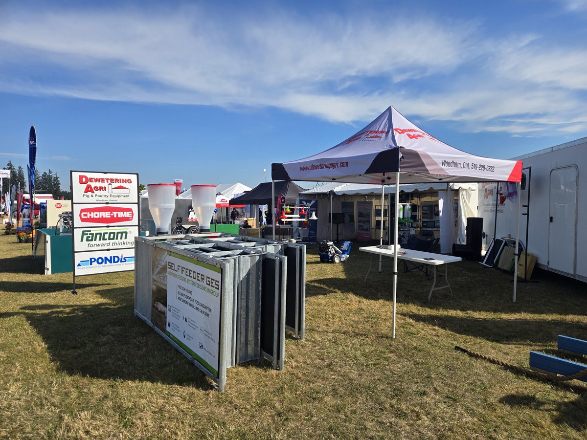 Great weather for day 2 at Canada's Outdoor Farm Show. #cofs2025