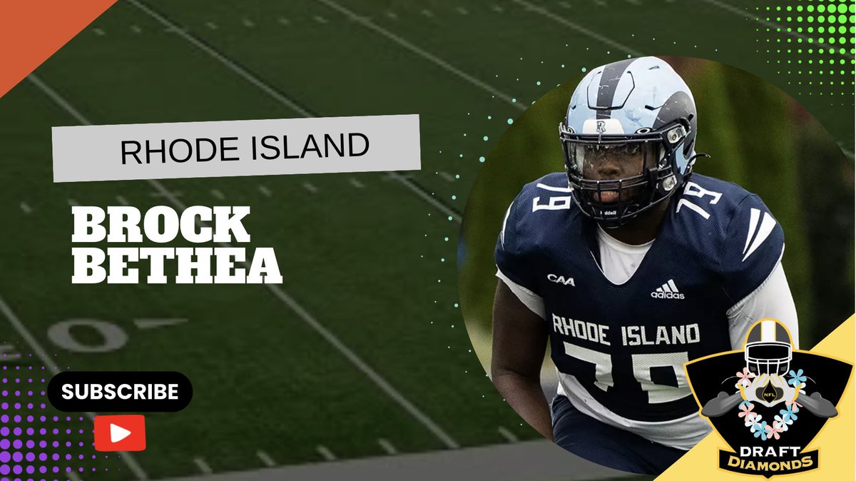 Brock Bethea, OT, Rhode Island | 2026 NFL Draft Prospect Zoom Interview nfldraftdiamonds.com/2025/09/brock-… #NFLDraft
