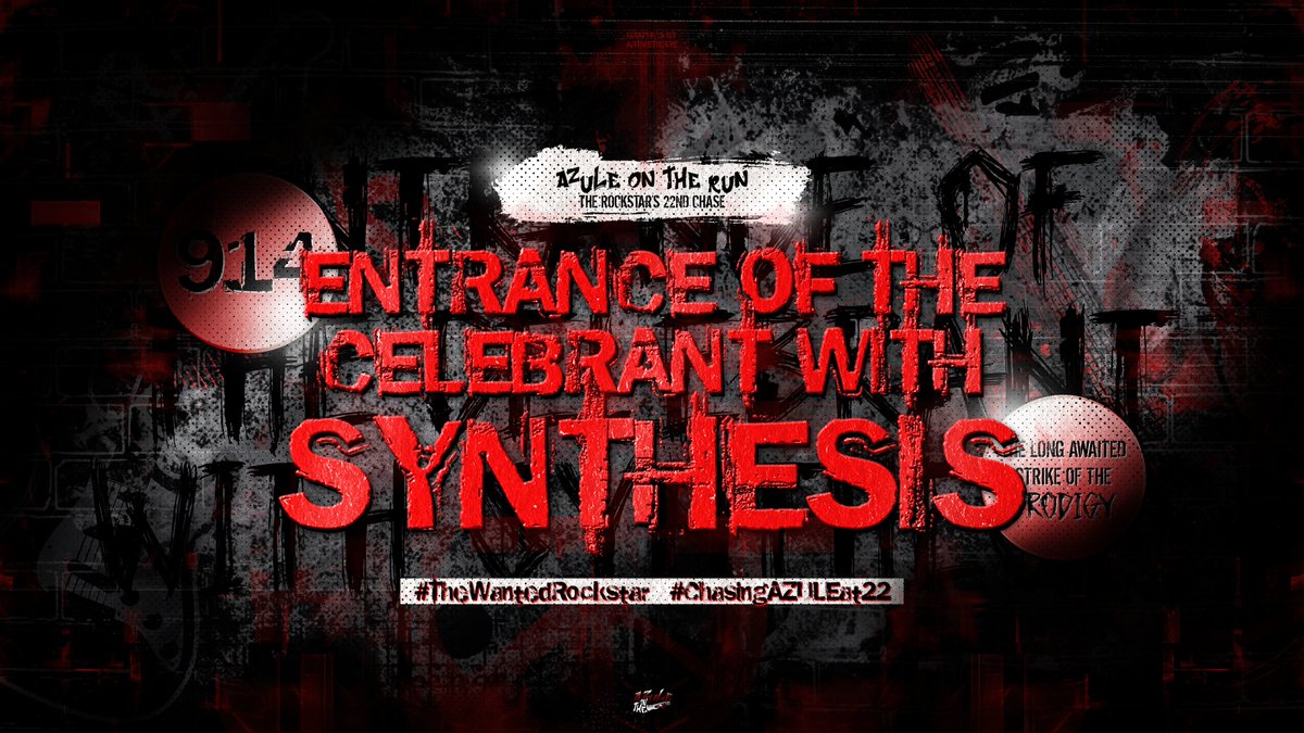 ㅤ
︎ ︎
ㅤ
★  𝗥𝗢𝗖𝗞𝗦𝗧𝗔𝗥 𝗢𝗡 𝗧𝗛𝗘 𝗥𝗨𝗡  ⭒｡˚ ♪ ⋆

‹  樂✮  ›  𝕬𝗭𝗨𝗟𝗘   ፧   ENTRANCE OF THE CELEBRANT WITH SYNTHESIS

#TheWantedRockstar
#ChasingAZULEat22
︎

ㅤ