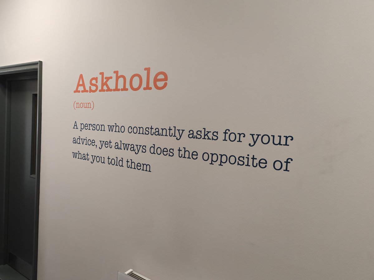 Lol how many do you know!? I know loads!!!

I'd adjust this to: "A person who constantly asks for your advice yet always does the opposite of what you told them, or nothing at all and definitely does zero further research! Ever..."