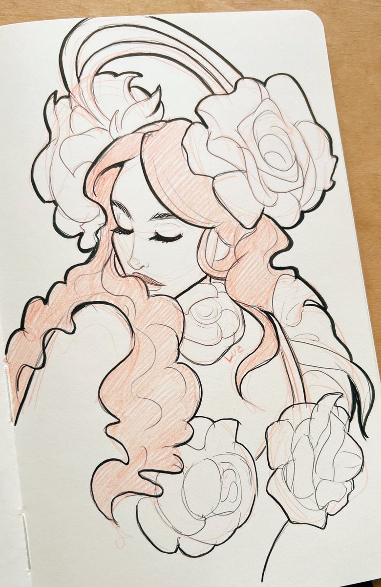 Little Chappell Roan sketch 🌸💐✨