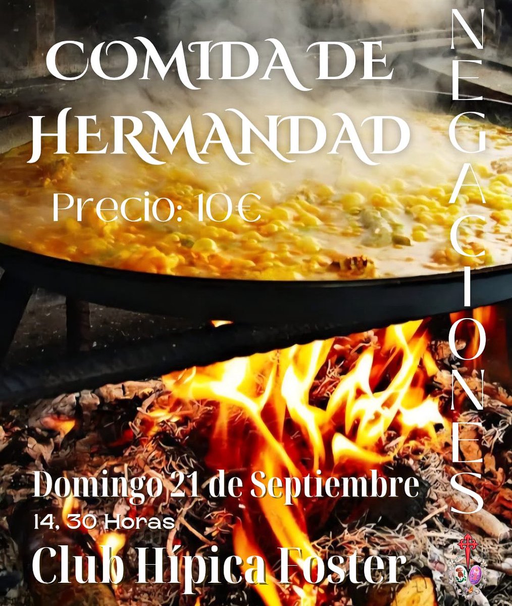 Ya está todo organizado para la comida de hermandad.