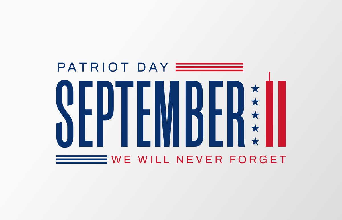 GWHospital's tweet photo. Today, we pause to remember the lives tragically lost on September 11, 2001, and honor the courage of the first responders, survivors and everyday heroes who showed extraordinary strength and courage. We will never forget. 🇺🇸 https://t.co/mc18X6GYuO