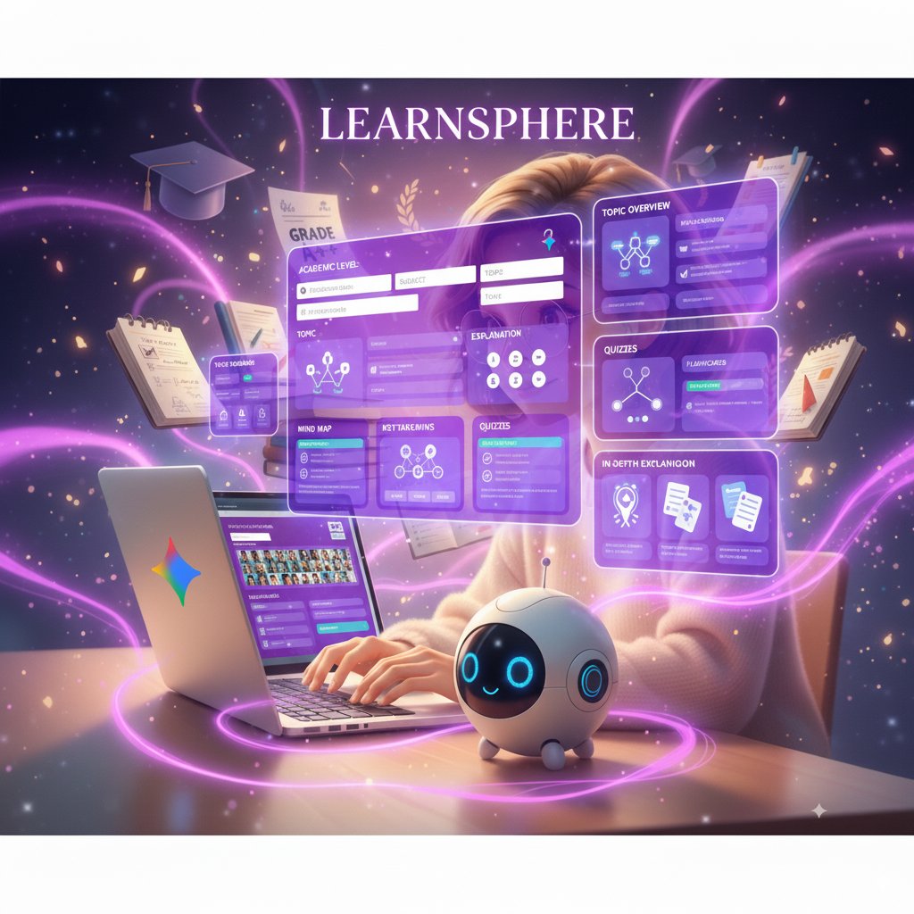 TechDsa's tweet image. 🚀 Meet LearnSphere AI - your personal tutor that adapts to YOUR learning style!

✨ Upload your syllabus → Get instant explanations, quizzes &amp;amp; study plans
🧠 Uses Feynman Technique for testing
📚 Creates custom flashcards &amp;amp; tracks progress

#AI #Education #StudyHack