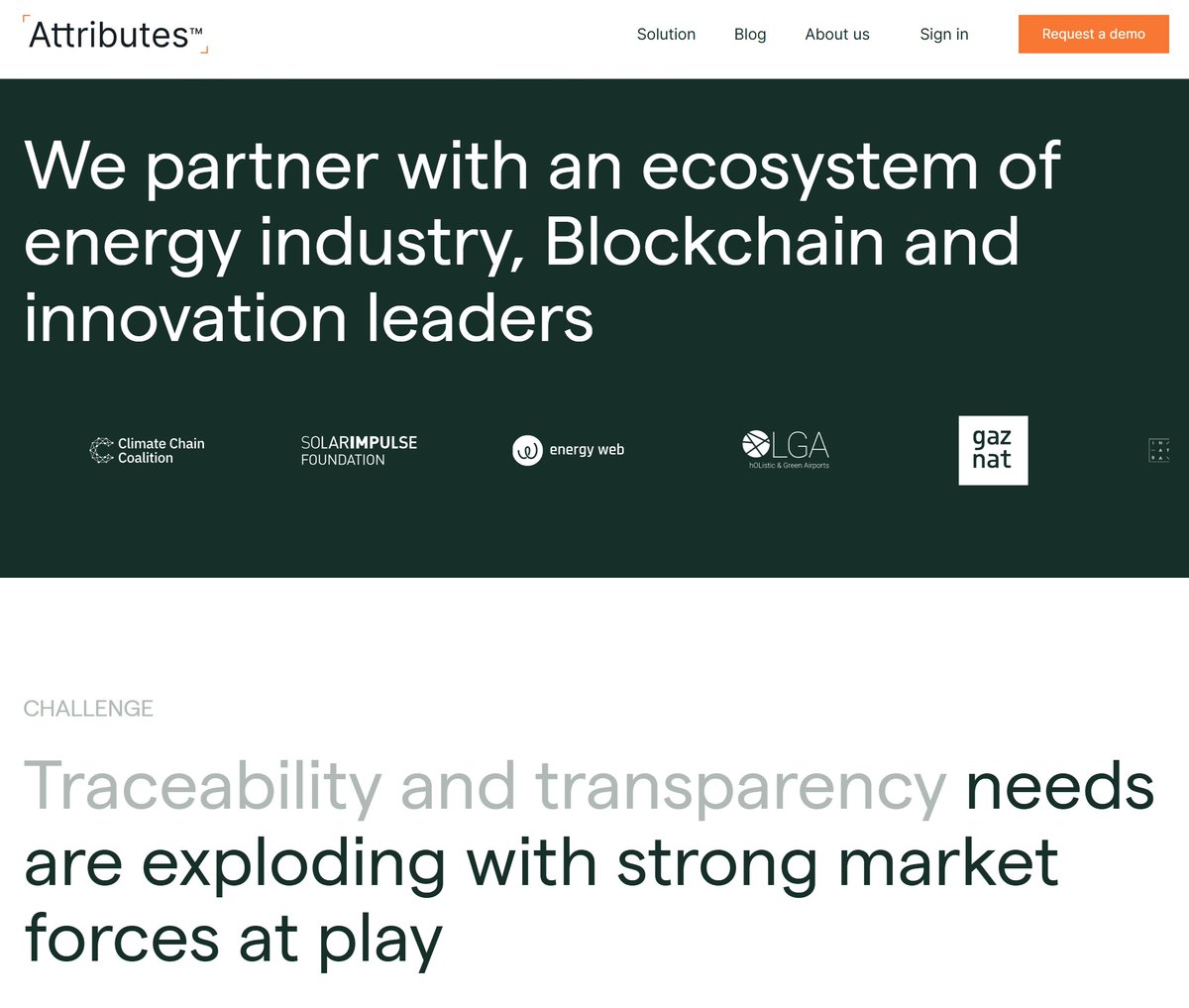 $EWT <a href="/EnergyWebx/">Energy Web</a>  #EnergyWeb

The press release mentioned by <a href="/GreenAltCrypto/">Gator Green</a> is about Attributes, a spin-out ENGIE backed and now seed-funded platform for commodity traceability.

Attributes is the successor to ENGIE’s TEO (The Energy Origin)—incubated at ENGIE since 2018 and now