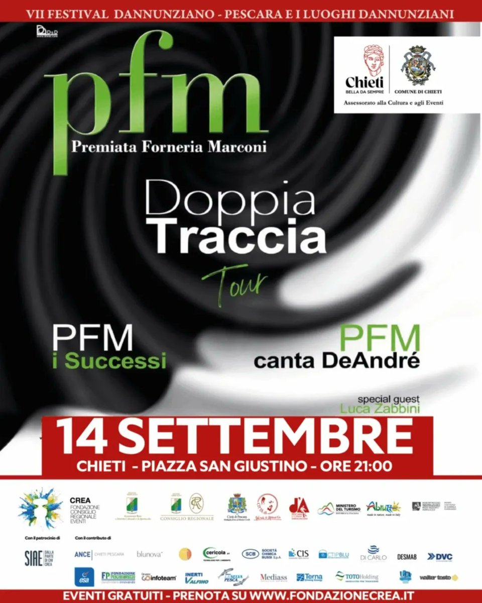 YourAbruzzo's tweet image. Il 𝐕𝐈𝐈 𝐅𝐞𝐬𝐭𝐢𝐯𝐚𝐥 𝐝𝐀𝐧𝐧𝐮𝐧𝐳𝐢𝐚𝐧𝐨 continua nei luoghi d’Annunziani di #Guardiagrele, #SanVitoChietino e #Chieti!
Scopri di più 👉shorturl.at/Su975
#abruzzo #festivaldannunziano2025 #dannunzio