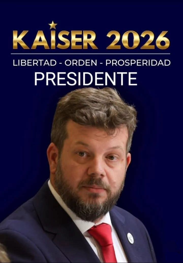 Kaiser ganará. La gente sensata decide, el sentido común triunfa💪
#KaiserALaMoneda #Kaiser2026