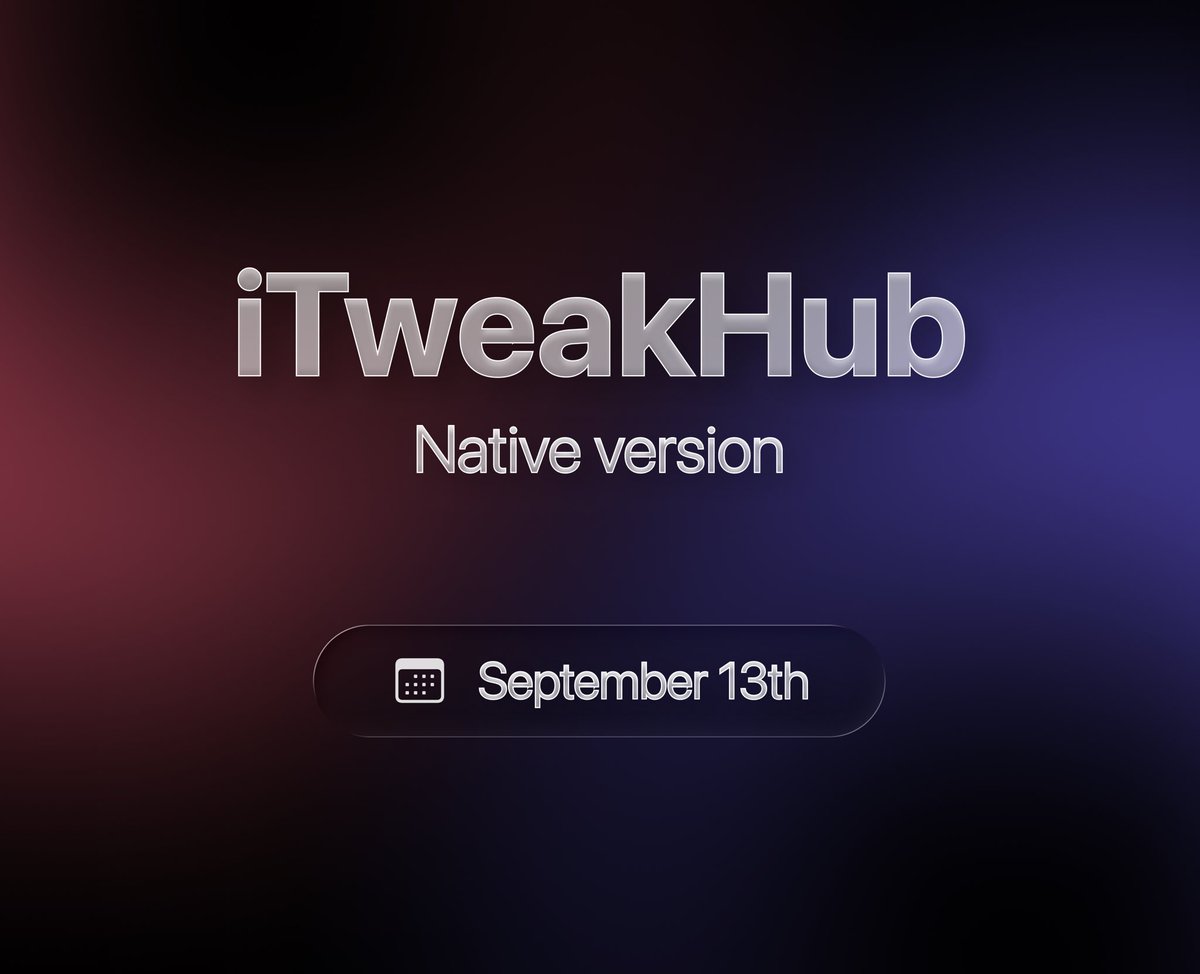 iTweakHub tweet media