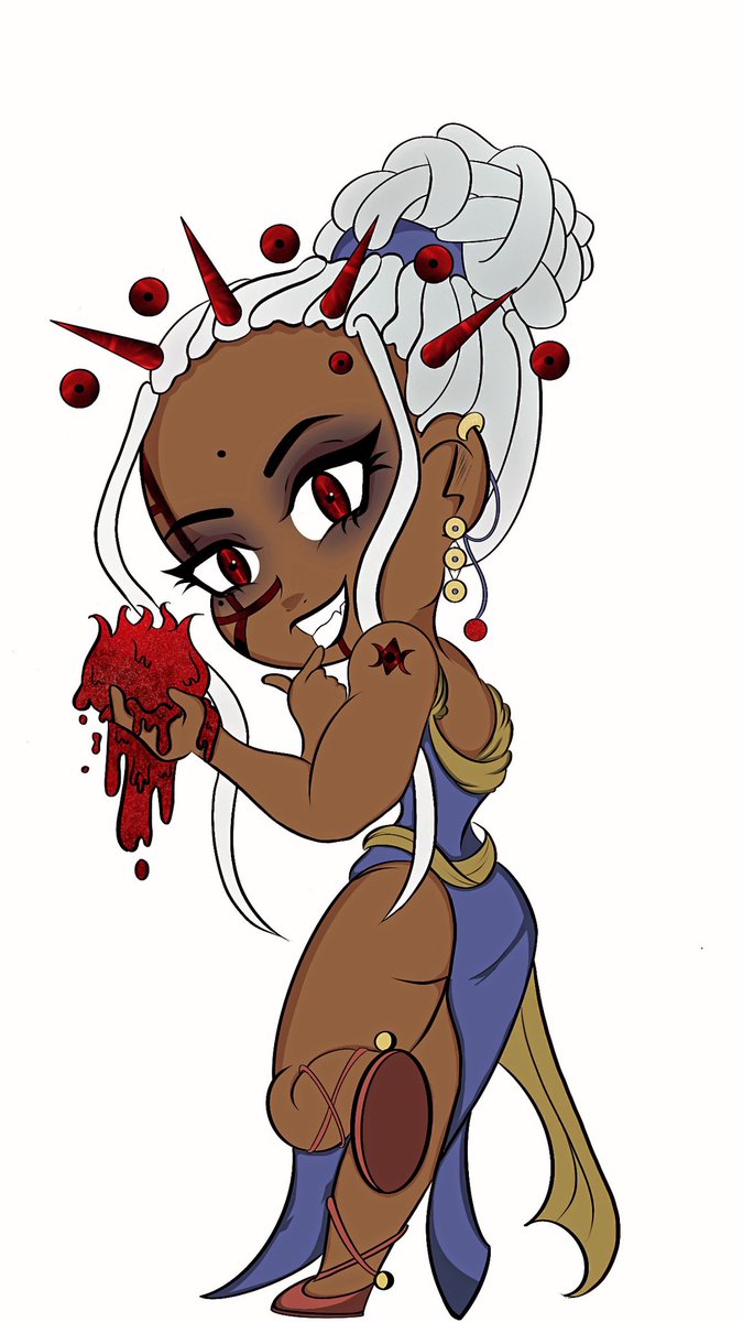 LadyChthonic's tweet photo. Chibi Me  #digitalart follow me on Twitch - LadyChthonic https://t.co/KB9LfuGLYo