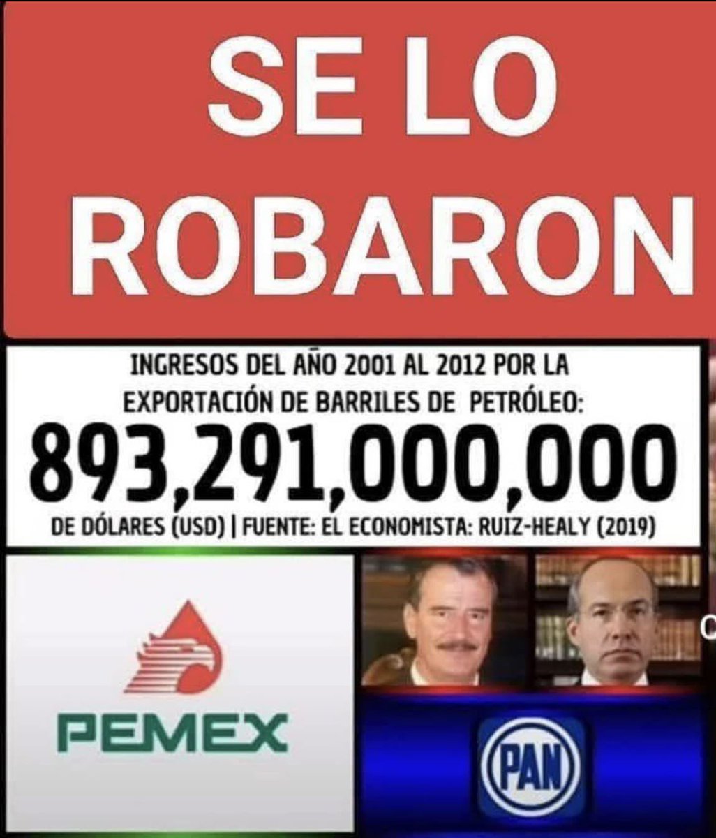 perla (@delriozoila3) on Twitter photo YA ESCUCHARON FACHOZ???? LA MALDITA DEUDA CORRUPTA DE <a href="/Felipecalderom/">Felipe Calderon</a> y <a href="/EPN/">Enrique Peña Nieto</a> DEUDA EN PEMEX, Y QUE TENEMOS QUE SEGUIR PAGANDO... hdspm YA ESCUCHARON FACHOZ???? LA MALDITA DEUDA CORRUPTA DE <a href="/Felipecalderom/">Felipe Calderon</a> y <a href="/EPN/">Enrique Peña Nieto</a> DEUDA EN PEMEX, Y QUE TENEMOS QUE SEGUIR PAGANDO... hdspm