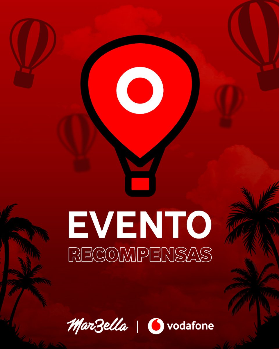 Ojito al planazo de hoy con <a href="/vodafone_es/">Vodafone España</a> 🌴EVENTO DE RECOMPENSAS #1 🌴
Los globos aerostáticos traen recompensas legendarias y… el primero que lo abra, se lo queda.

MUCHA SUERTE ⏰ 19:00 · 22:00 · 01:00 · 03:00h