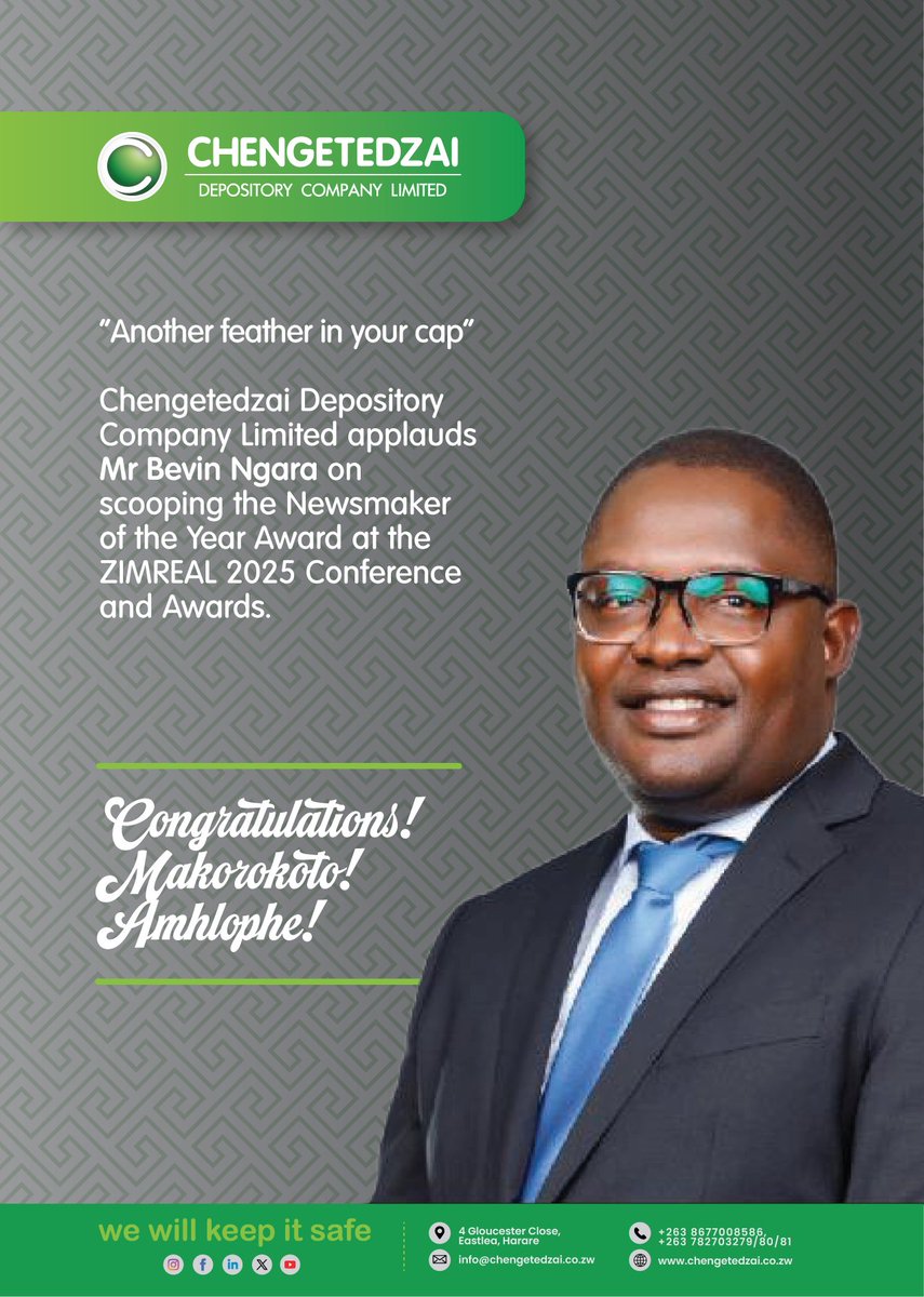 Chengetedzai Depository Company Limited tweet media