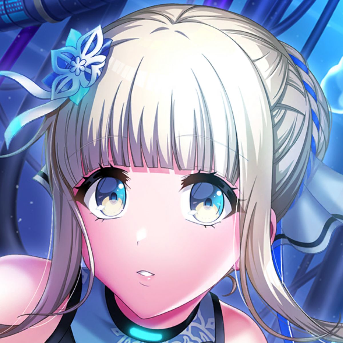 missed opportunity....noa was RIGHT there, she would have been perfect for this card