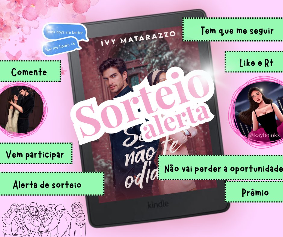SORTEIO RELÂMPAGO? 🥳🎊

🏆 Dois exemplares do livro "Se eu não te odiasse" da Ivy Matarazzo, para duas ganhadoras 

Regras 
Estar me seguindo 
Dar fav e rt neste post 
Comentar "participando"

Resultado: Ainda hoje!!