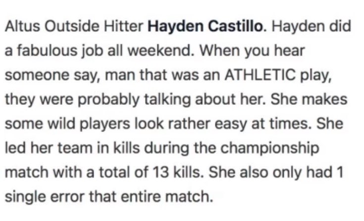 Thank you <a href="/PrepDigOK/">Prep Dig OK</a> for the write up!! Time to keep working!🏐