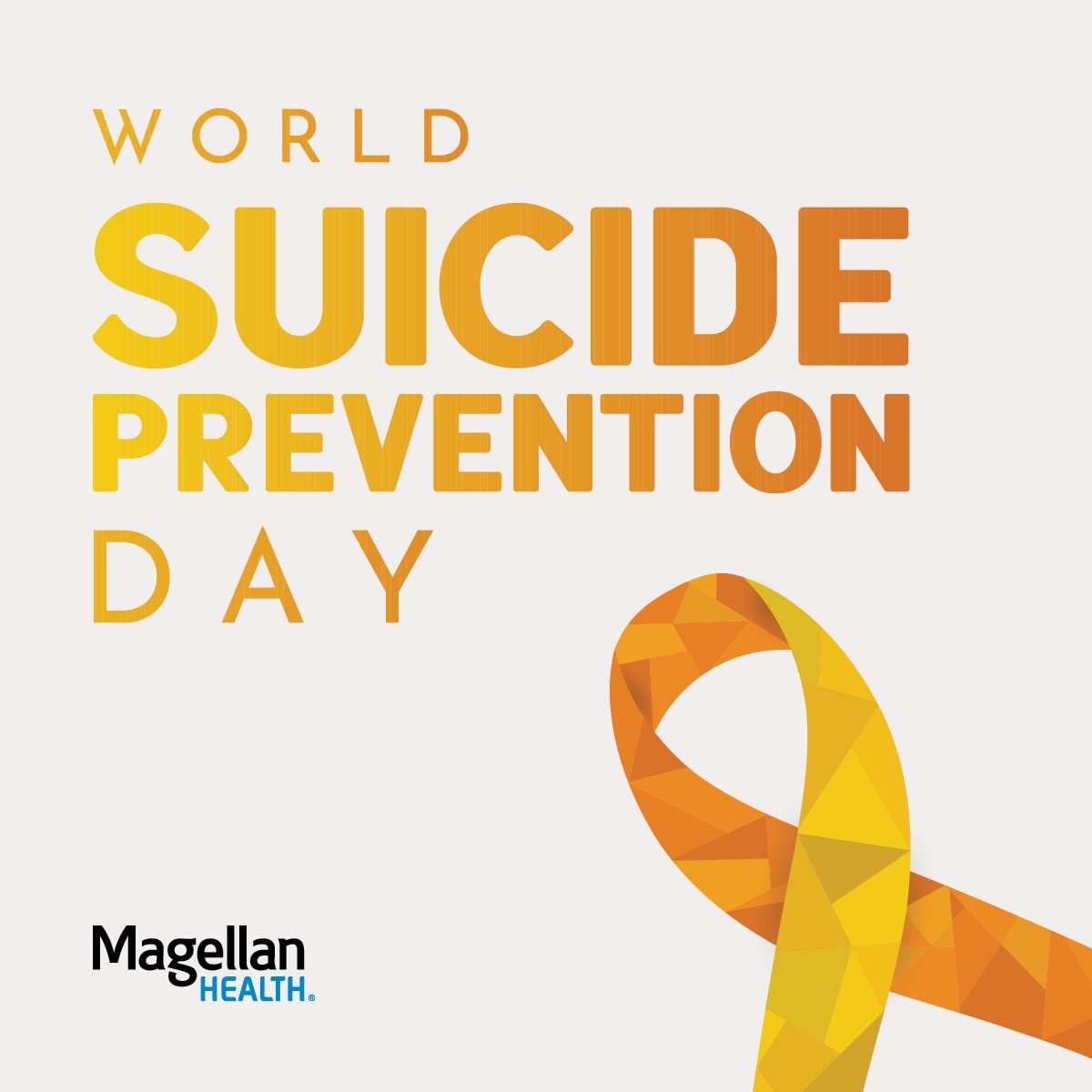 On #WorldSuicidePreventionDay, we stand together to raise awareness and support those in need. You are not alone. 💚 At <a href="/MagellanHealth/">Magellan Health</a>, we offer free resources for suicide prevention. Learn more: mgln.info/46rubbN