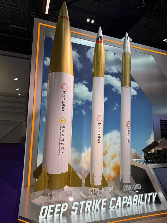 WorldFaultlines's tweet image. From MCS ➡️ Deep Strike, Hanwha is showcasing the future of defence at #DSEI2025 🇬🇧🇰🇷✨

🔥 K9 SPH family
⚡ Modular Charge System
🎯 Advanced Targeting &amp;amp; Strike Tech
#Hanwha #FutureDefence #Artillery #K9Thunder #DeepStrike #Targeting #MilitaryTech #DefenceInnovation #London