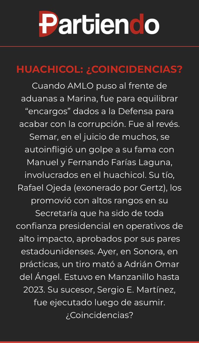 Partidero tweet media