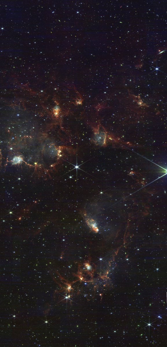 landru79's tweet photo. James #Webb Space Telescope #JWST
Winging the SMC: 3D Structure of the Interstellar Medium in the Tidally Distrupted Wing of the SMC
TARG: #N83
2024-09-04
PI: Lindberg, Christina Willecke
NIRCAM 335m 300m 212n 150w 115w
https://t.co/A7VqzQpxfa
NASA/ESA/CSA/STScI/j. Roger https://t.co/KwmP2YqrPX