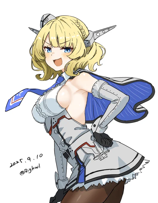 コロラド #艦これ版深夜の真剣お絵描き60分一本勝負 #艦これ版真剣お絵描き60分一本勝負_20250910