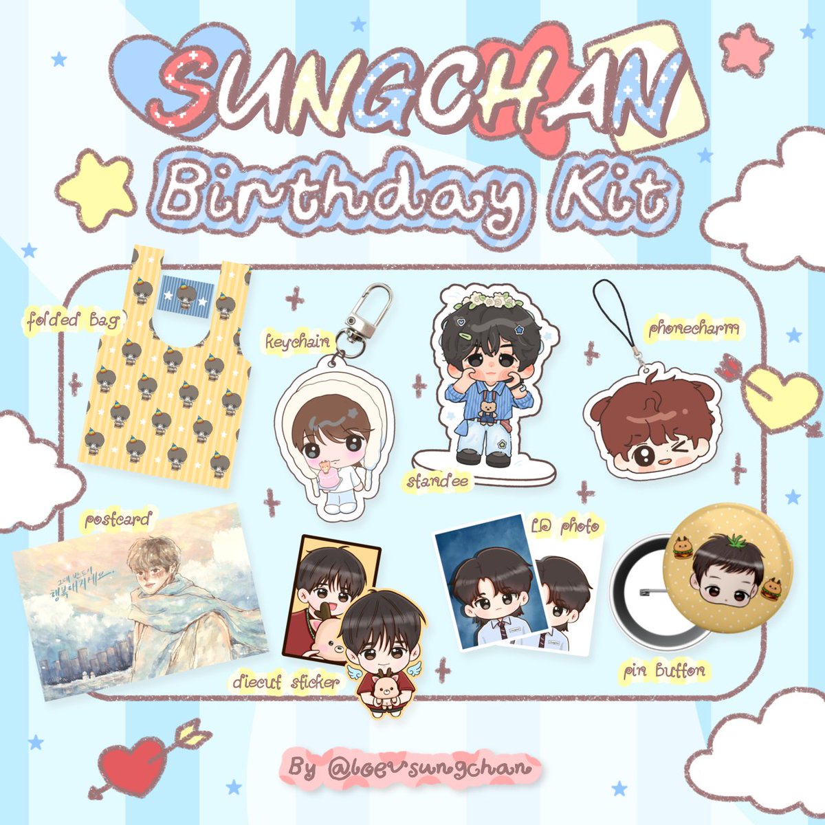 loevsungchan's tweet photo. SUNGCHAN Birthday Kit Giveaway 🦌

rules:
★ rt, like &amp; follow
★ click link for more details on how to join!
🖇️ https://t.co/d3bUiWBkSH

🏆 20 winners!
ends: 15 september, 09.13 PM (GMT+7) https://t.co/J6gMiz8v25