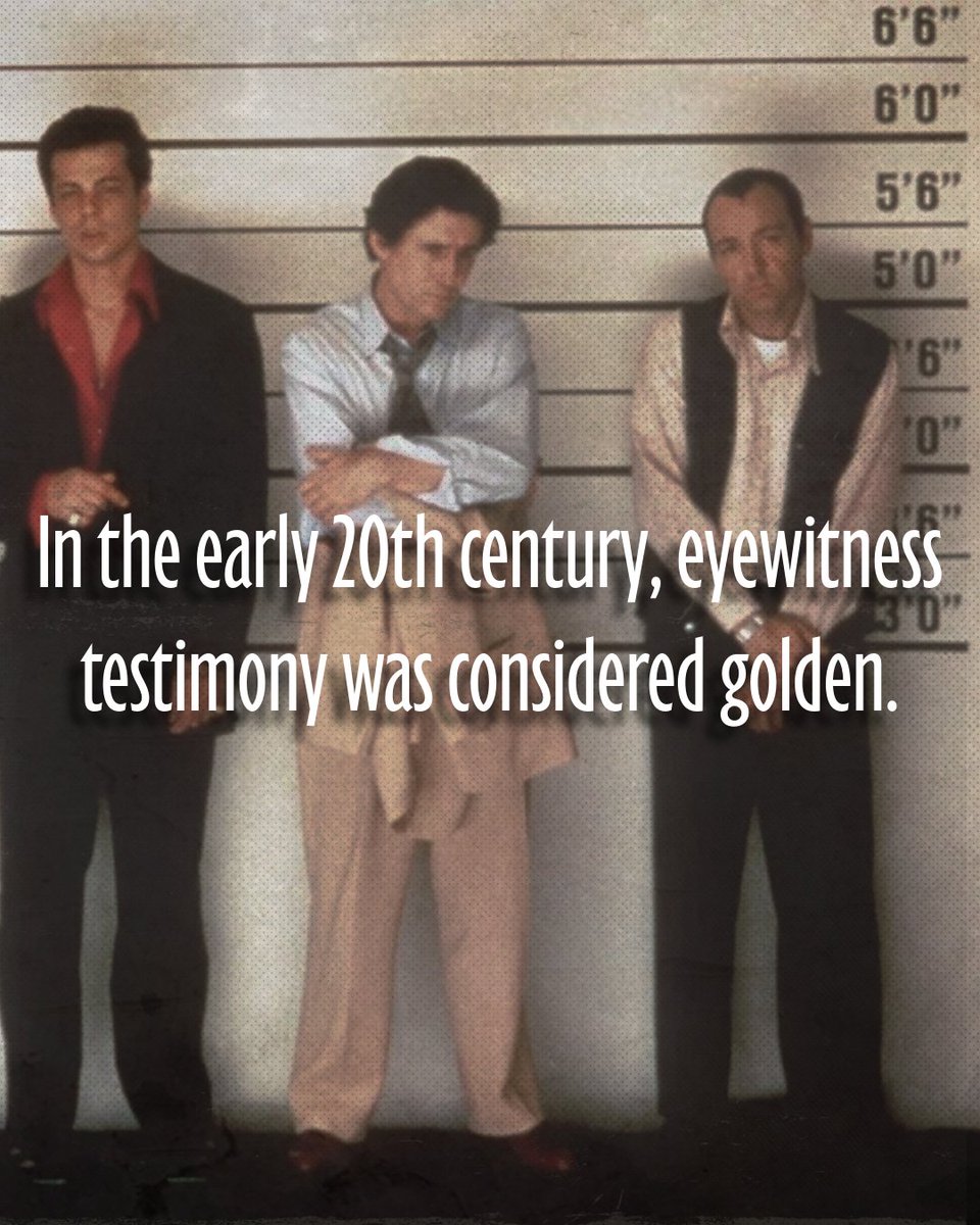 In many historic trials, the entire case hinged on eyewitness testimony. But we now know memory is incredibly flawed. Stress, bias, and suggestion can twist what we think we saw. How many ghosts of wrongful convictions haunt our history books because of it? #WitnessWednesday
