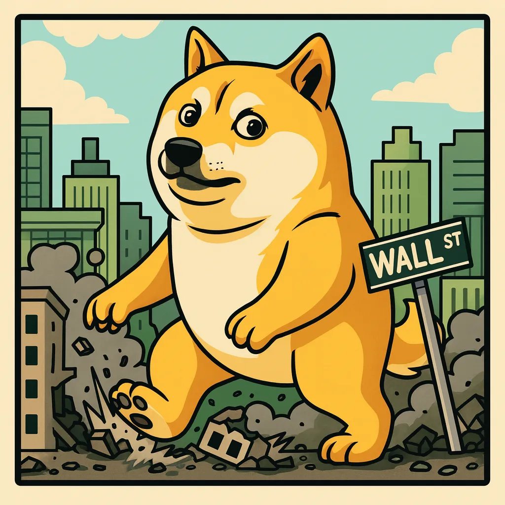 Wall Street Unleashes The DOGE 🐕📈🏛

Crypto news and key statistics summarized in 90 seconds every weekday on <a href="/niftynoon/"></a>⬇️:

Nifty Thought:

The era of the memecoin ETF appears to be upon us, with the REX Shares and Osprey Funds' Dogecoin ETF scheduled to begin trading this