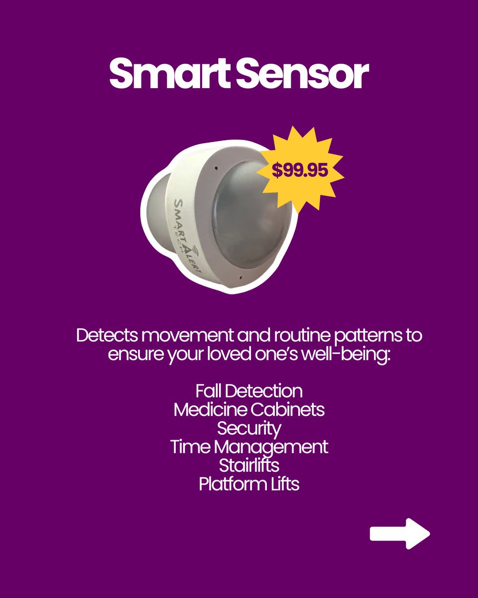 SmartAlertTech's tweet image. Why settle for invasive cameras or wearables they won’t use? Smart Alert Tech gives you real-time peace of mind, with zero interruptions to their routine.
No cameras. No wearables. No monthly fees. Just freedom. Now compatible with Alexa and Google Home! Learn more in our bio!