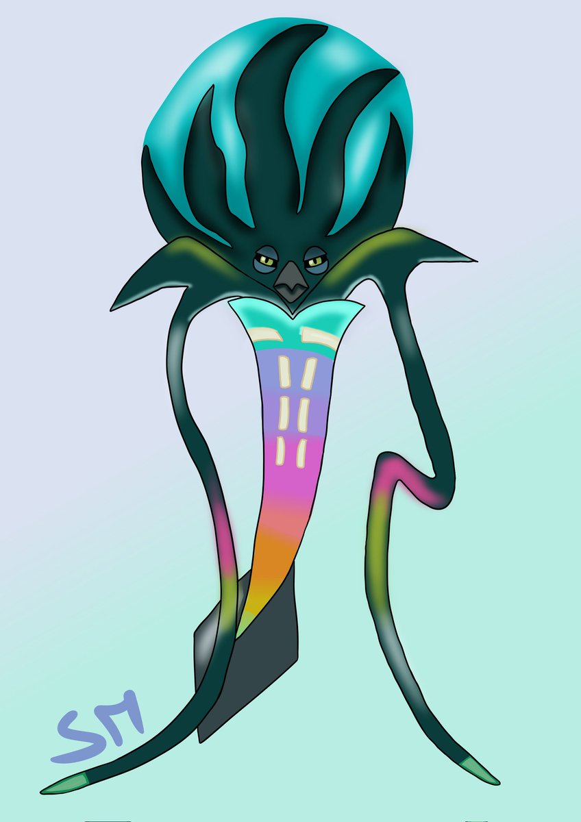 artis_sm's tweet image. My friend malamar 
#MegaMalamar #NewPokemon #NewTrailer #NewMegaPokemon #DigitalArt #DigitalArtist #Fanart #Pokemon #MegaEvolution