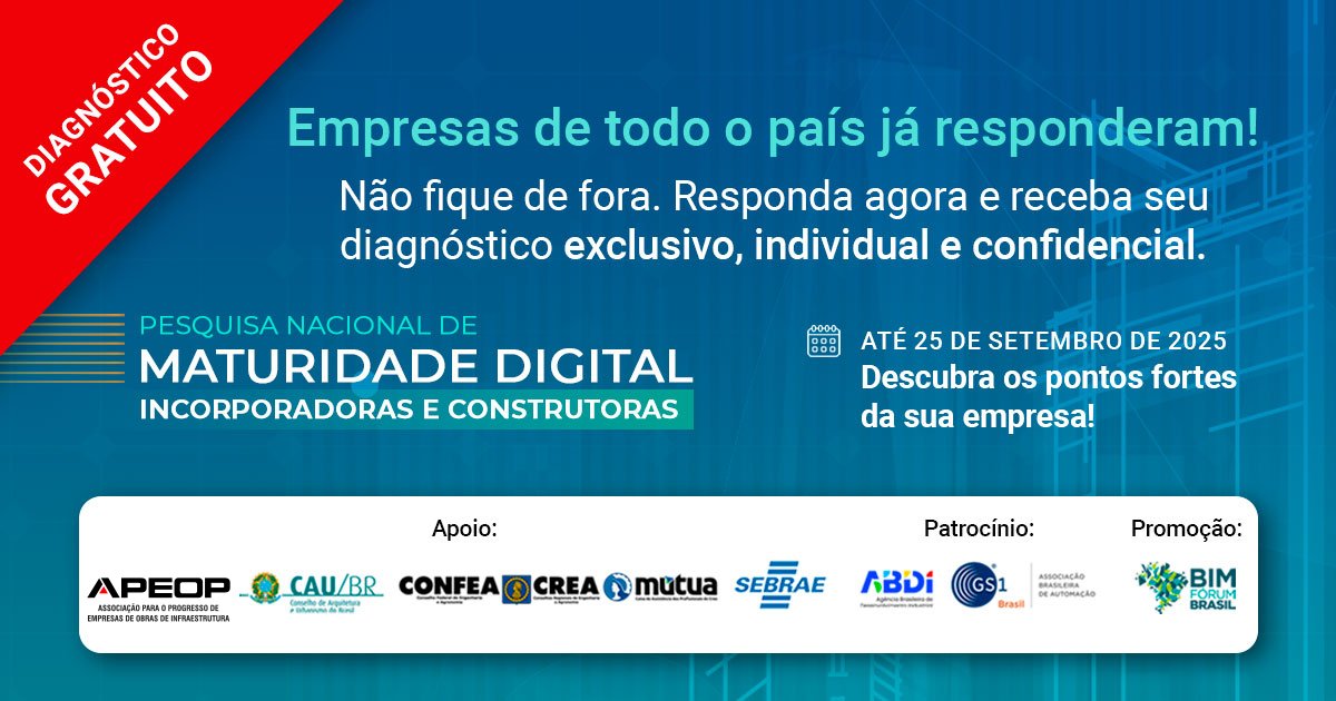 📌 Já garantiu a avaliação da sua empresa?
 O futuro digital da construção está sendo mapeado e você tem até o próximo dia 25 para se incluir nesse cenário! 🚀

PARTICIPE: bimforum.org.br/pesquisa-de-ma…

#BIMForumBrasil
