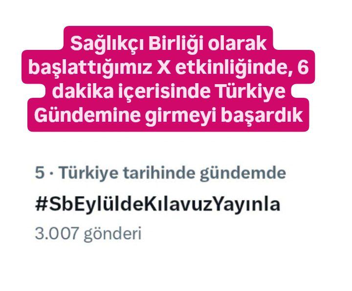 İkinci alımın Eylül ayında yapılıp, üçüncü bir alım çalışmasının başlatılmasını talep ediyoruz. <a href="/drmemisoglu/">Prof. Dr. Kemal Memişoğlu</a>

#SbEylüldeKılavuzYayınla