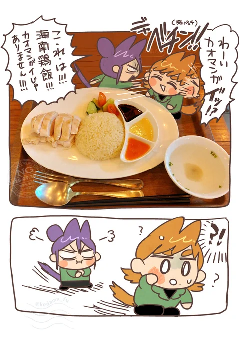 カオマ…海南鶏飯 