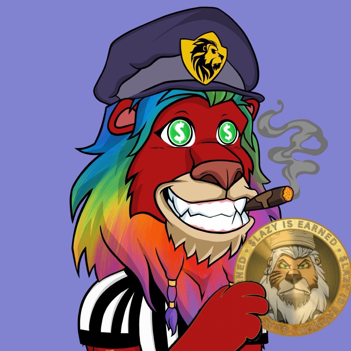 GM you beautiful beasts! 🫡☀️<a href="/LazyLionsNFT/">Lazy Lions 👑</a> $LAZY is the ticker