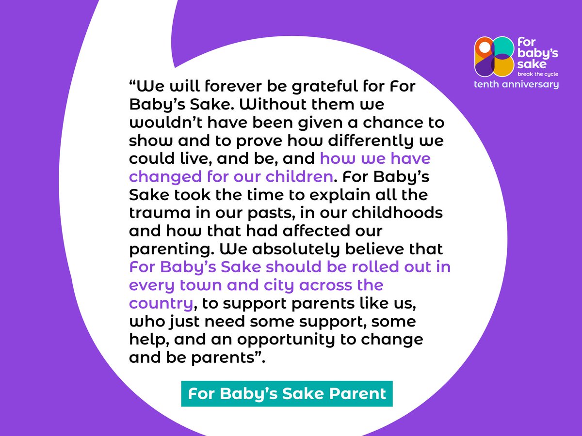 The For Baby's Sake Trust tweet media