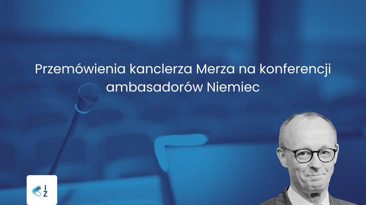 🗨️Kanclerz Friedrich Merz 🇩🇪 w przemówieniu wygłoszonym 8 września 2025 r. w Berlinie nakreślił wizję polityki zagranicznej opartą na interesach 📊, wzmocnieniu NATO 🛡️, dywersyfikacji łańcucha dostaw 🌍 oraz rozszerzeniu relacji handlowych 🤝. W wystąpieniu zabrakło jednak