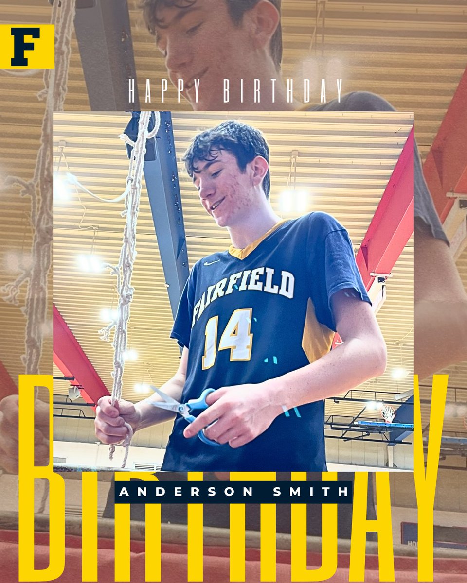 Happy Birthday to Sophomore Anderson Smith!