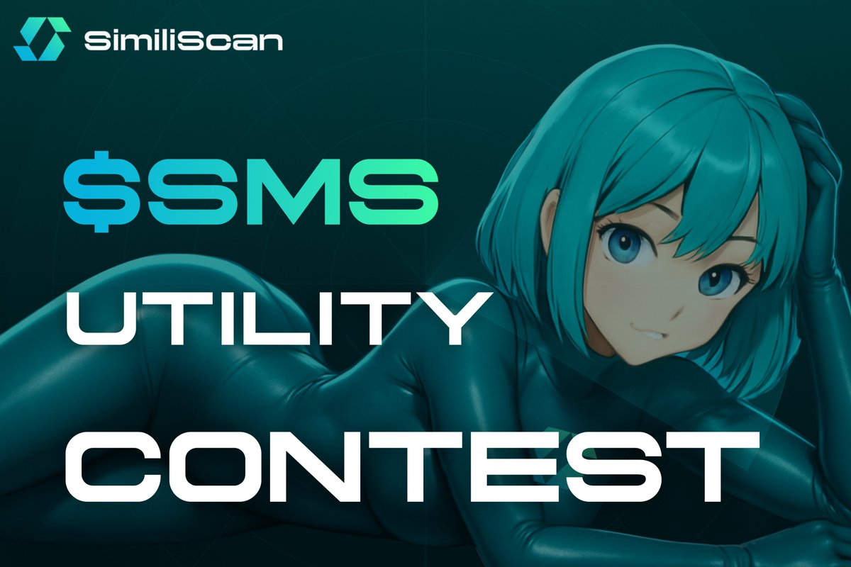 Utility Contest: $300 prize!

Share an interesting finding you made using the $SMS bot!

1️⃣ Post output + tag <a href="/similiscan/">SimiliScan</a> &amp; $SMS
2️⃣ RT this post + tag a friend below

🏆 3 winners drawn in 72h!