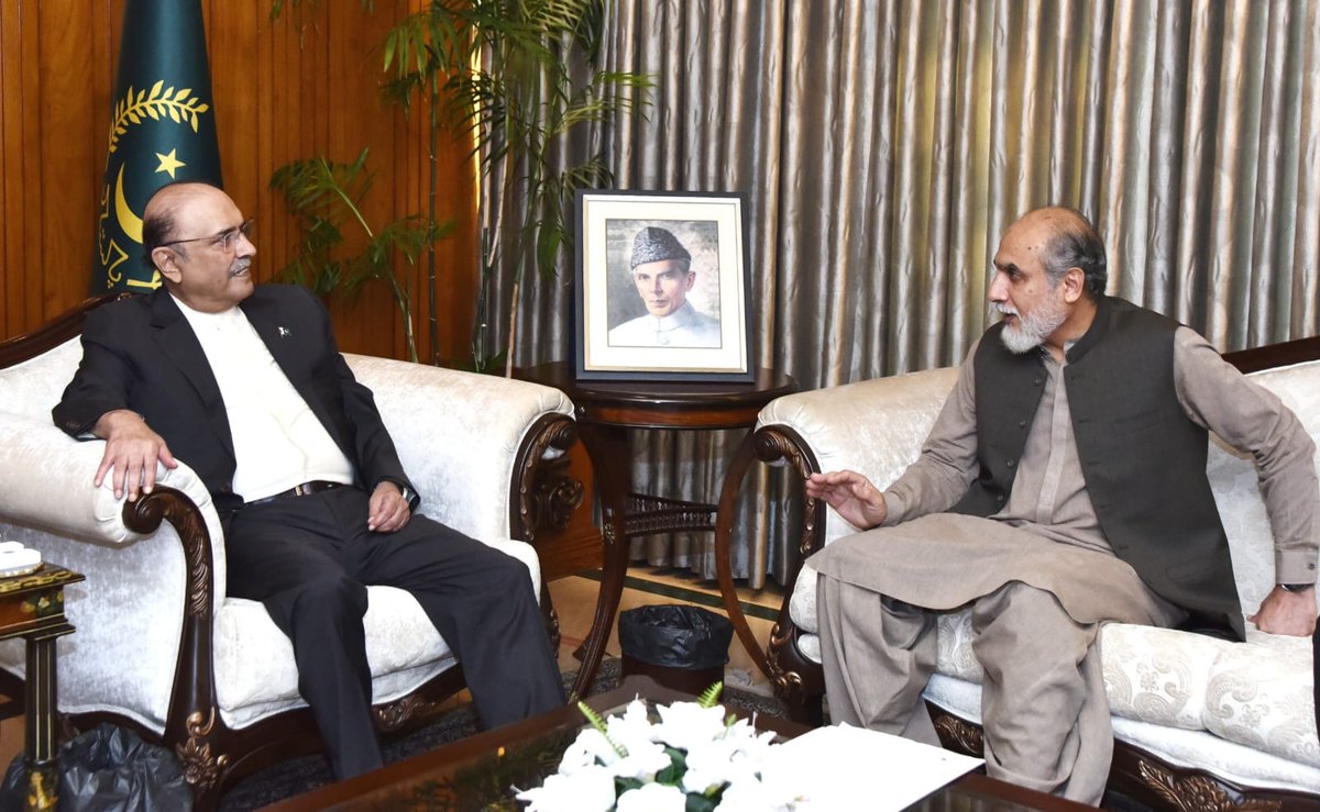 President Asif Ali Zardari, in a meeting with Federal Minister for Science &amp; Technology Mr. Khalid Hussain Magsi,stressed the need for a science &amp; technology ecosystem in Pakistan. He called for updated curricula, fostering innovation, and adopting new technologies in governance.